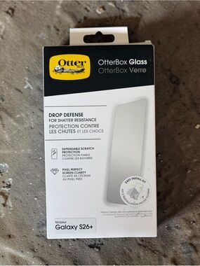 OtterBox Glass Screen Protector for Galaxy S26+ - White/Clear